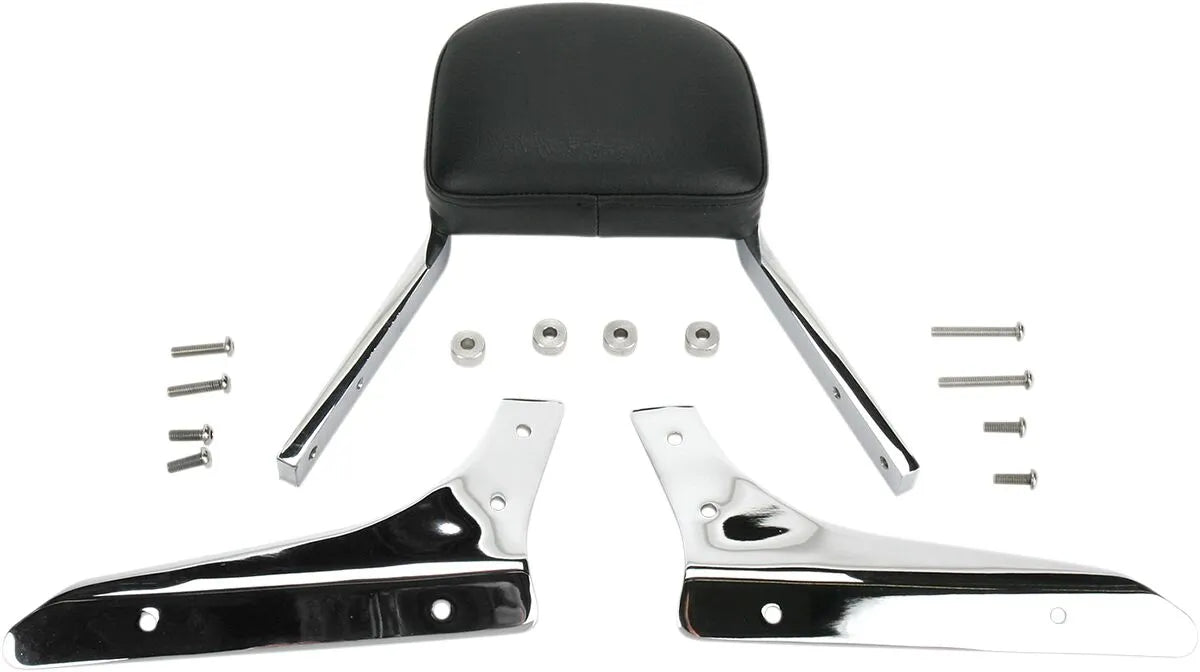 Cobra Square Sissy Bar Kit - Chrome Steel