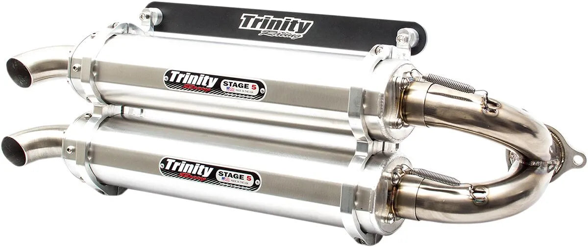 Trinity Racing Stage 5 Slip-On Dubbla Avgassystem