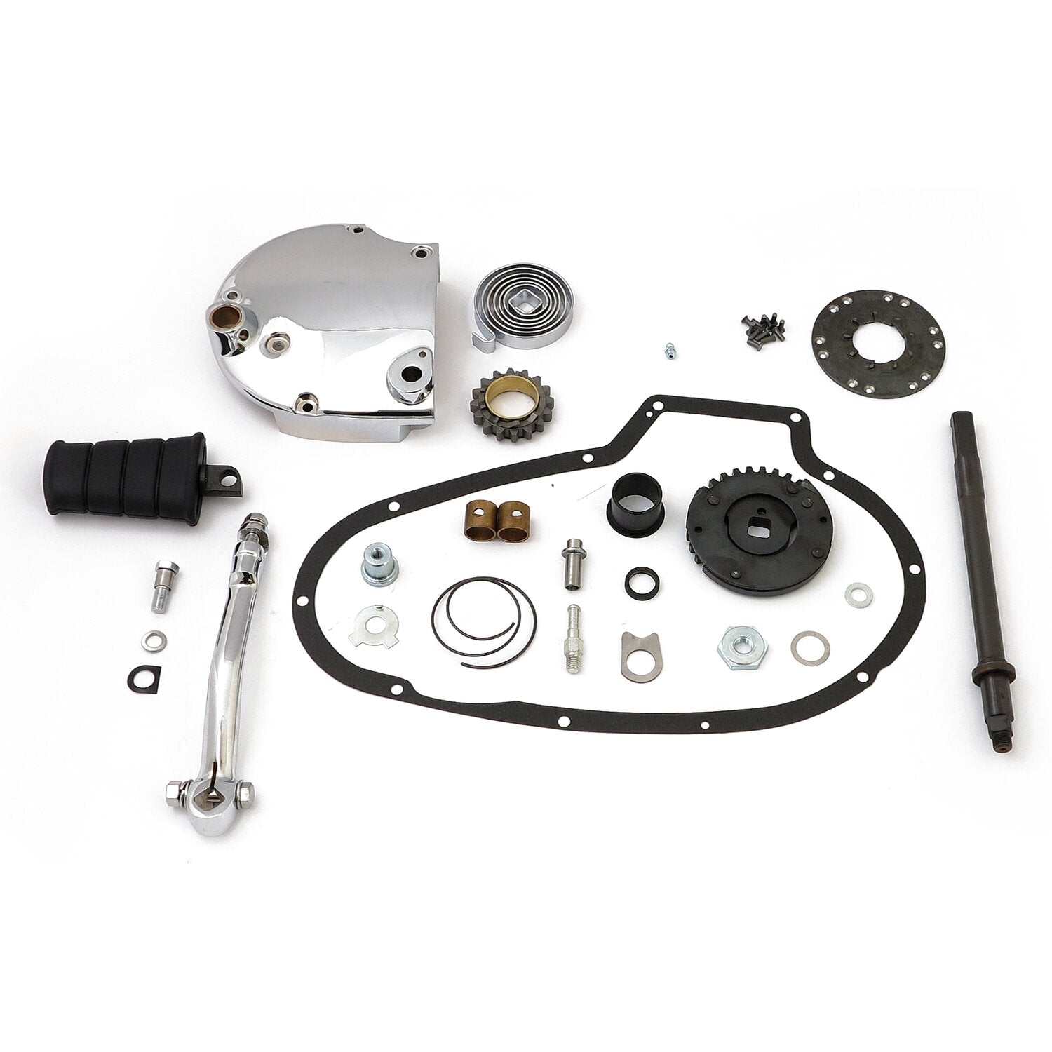 MCS Sportster kick start kit chrome
