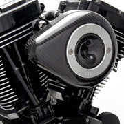 S&S Stealth carbon teardrop air cleaner kit