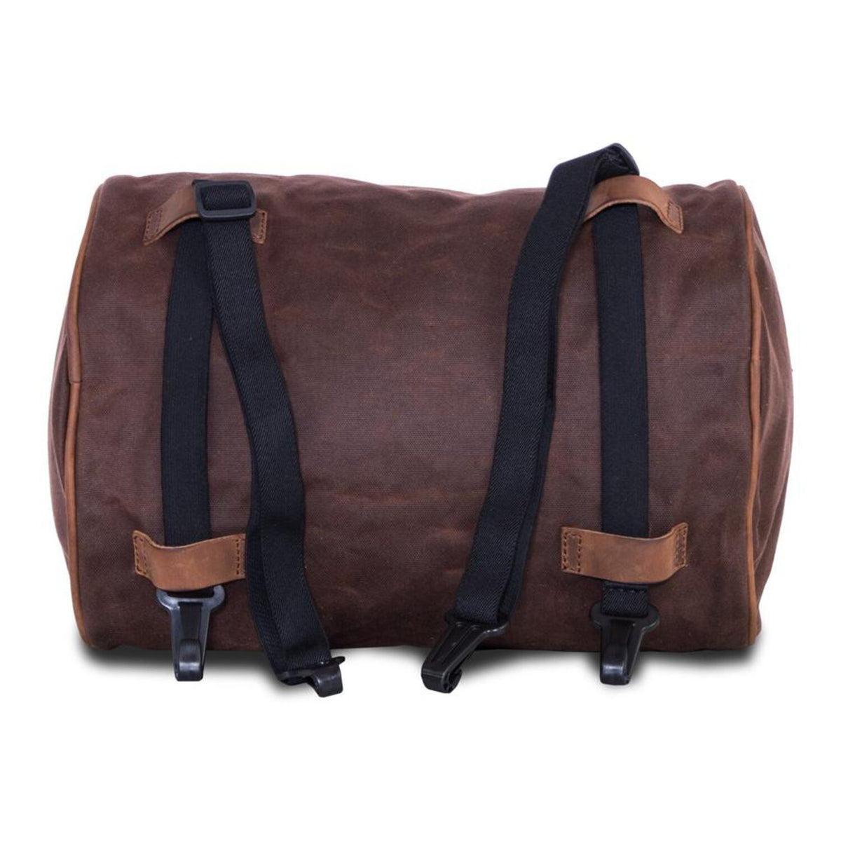 LongRide roll bag waxed cotton narrow - Brown wax