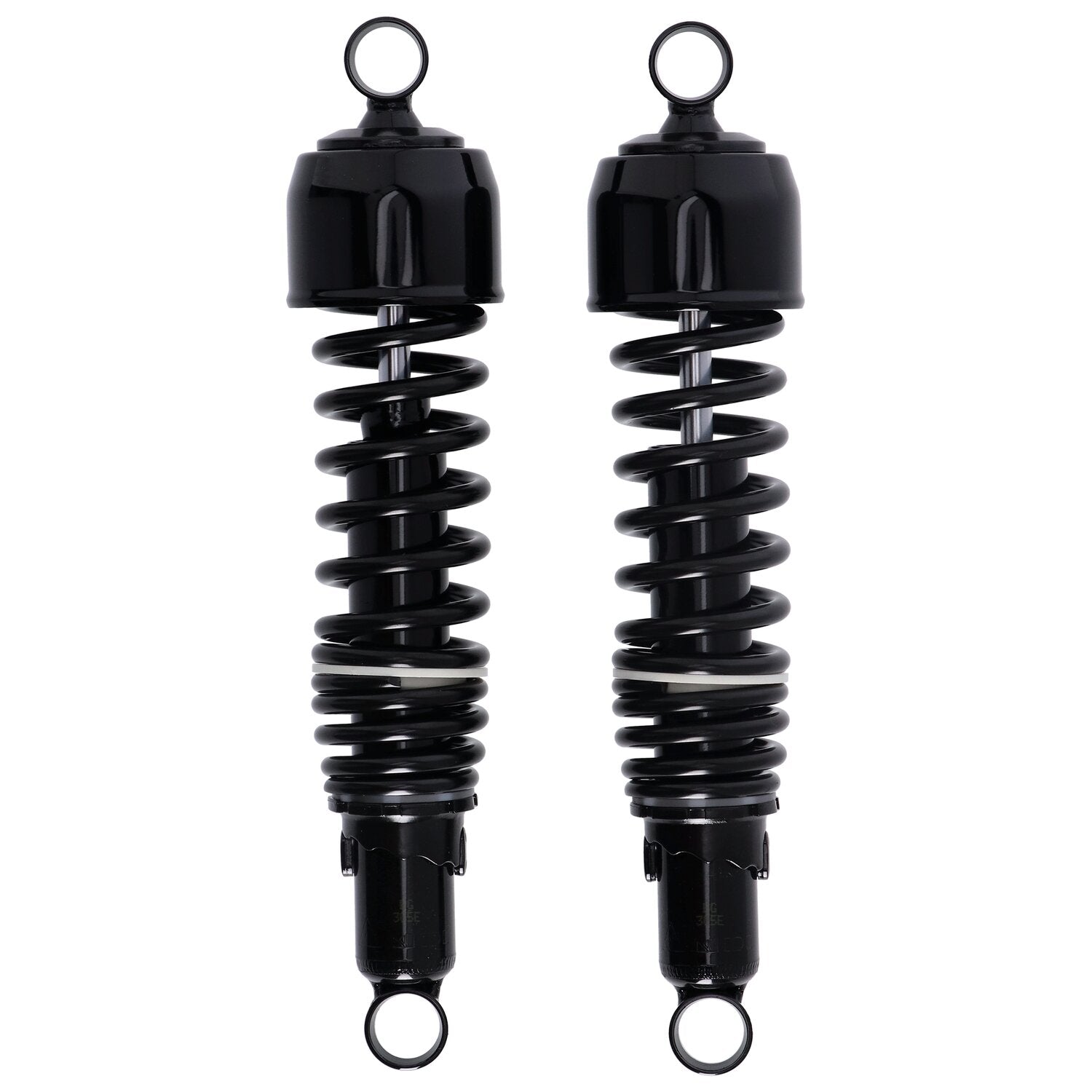 Emgo shock absorbers black shrouds