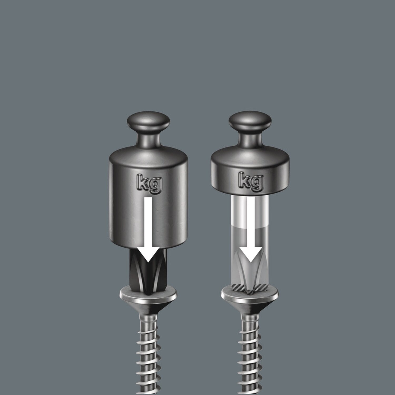 Wera screwdriver for Phillips screws PH2 Series 300