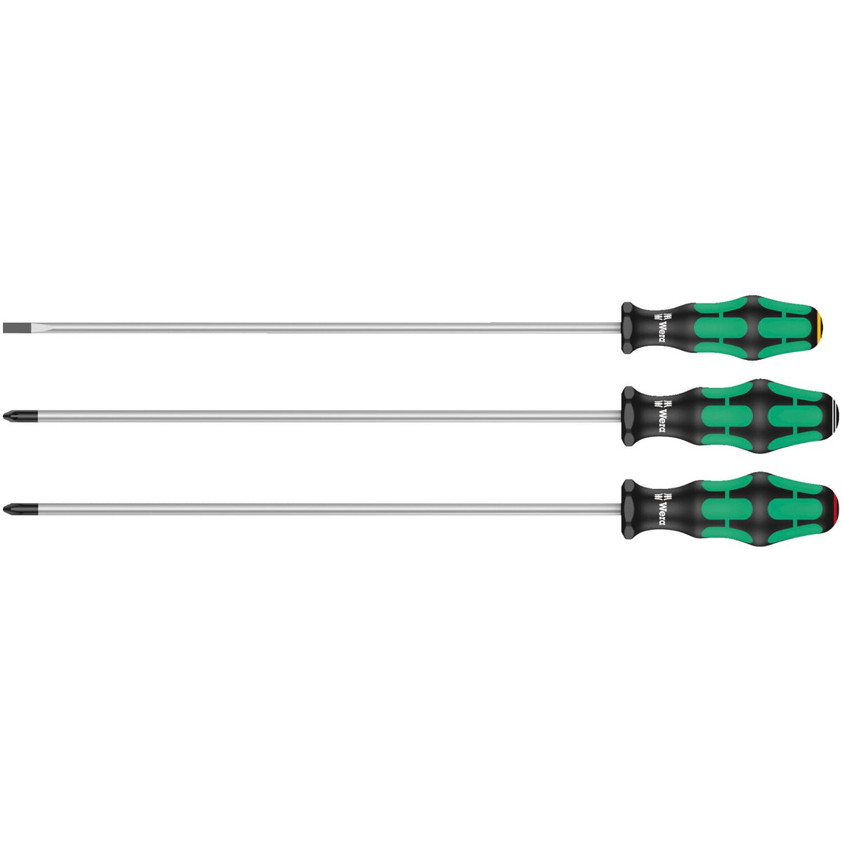 Wera screwdriver set 3 pcs - Kraftform 300 plus extra long