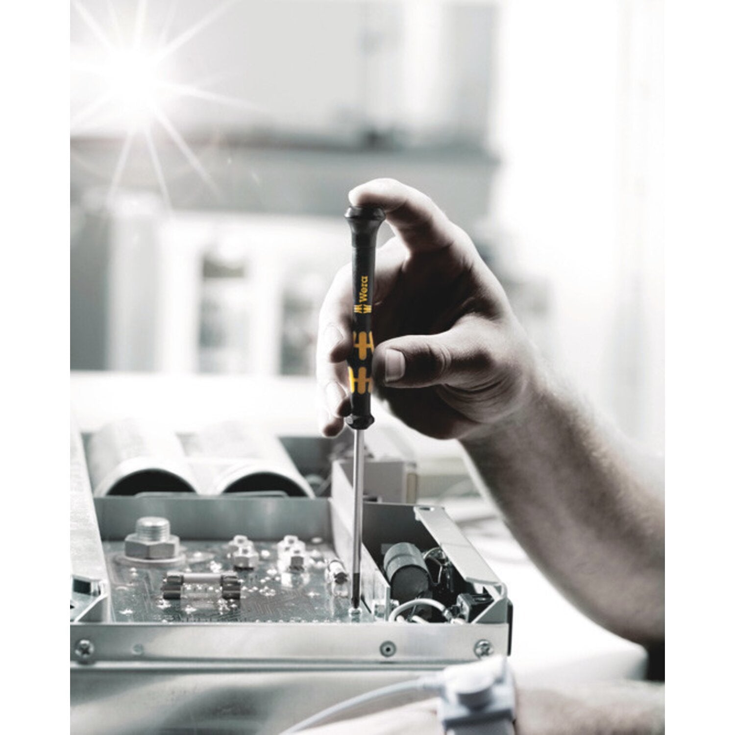 Wera ESD safe screwdriver set for electronic applications