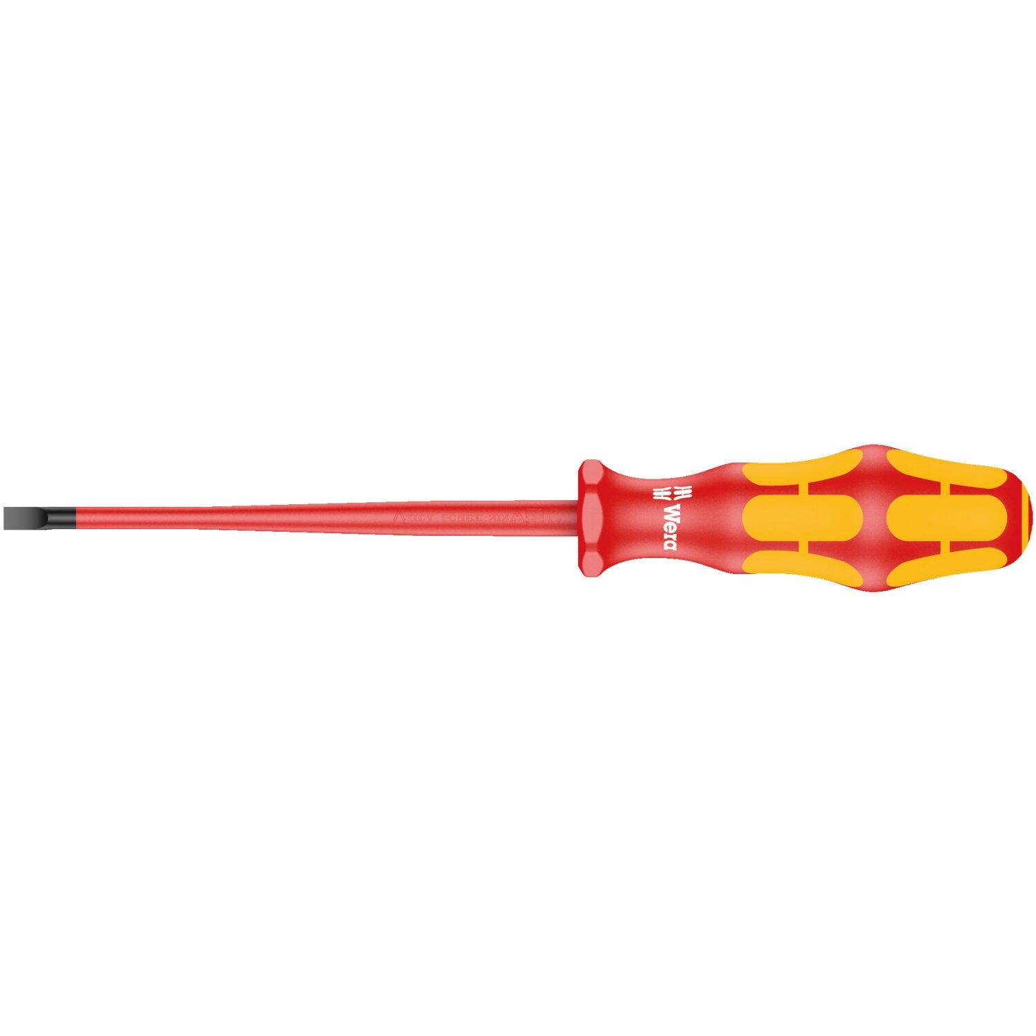 Wera screwdriver VDE Insulated for Slotted screws