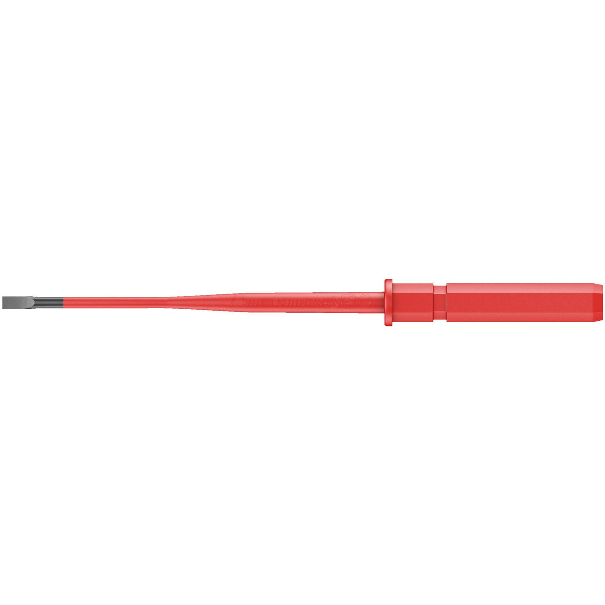 Wera compact inter-changeable screwdriver shaft slotted