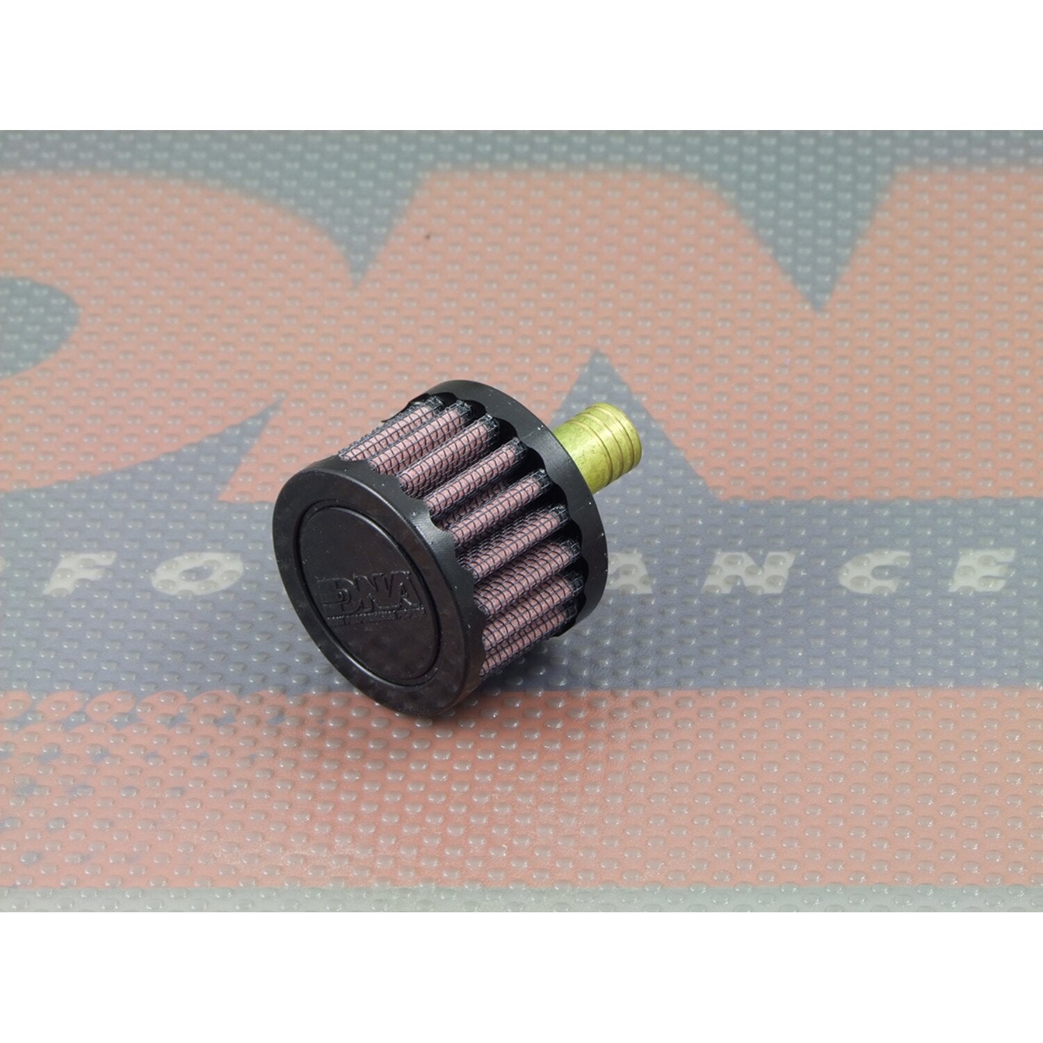 DNA Filters crank case vent filter rubber top male round