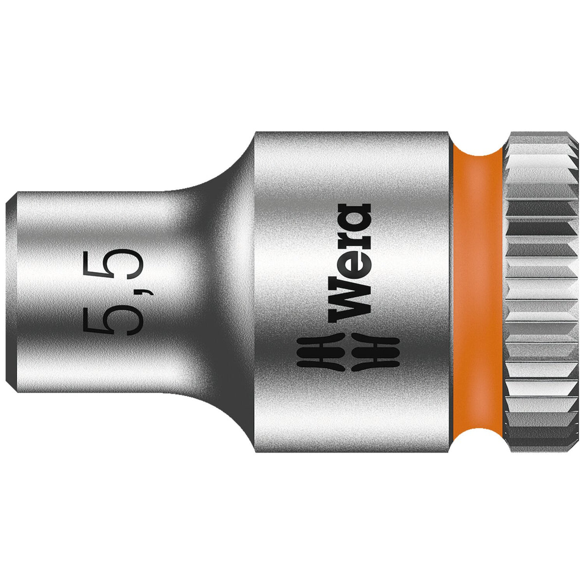 Wera Zyklop 1/4" socket - Metric 5.5