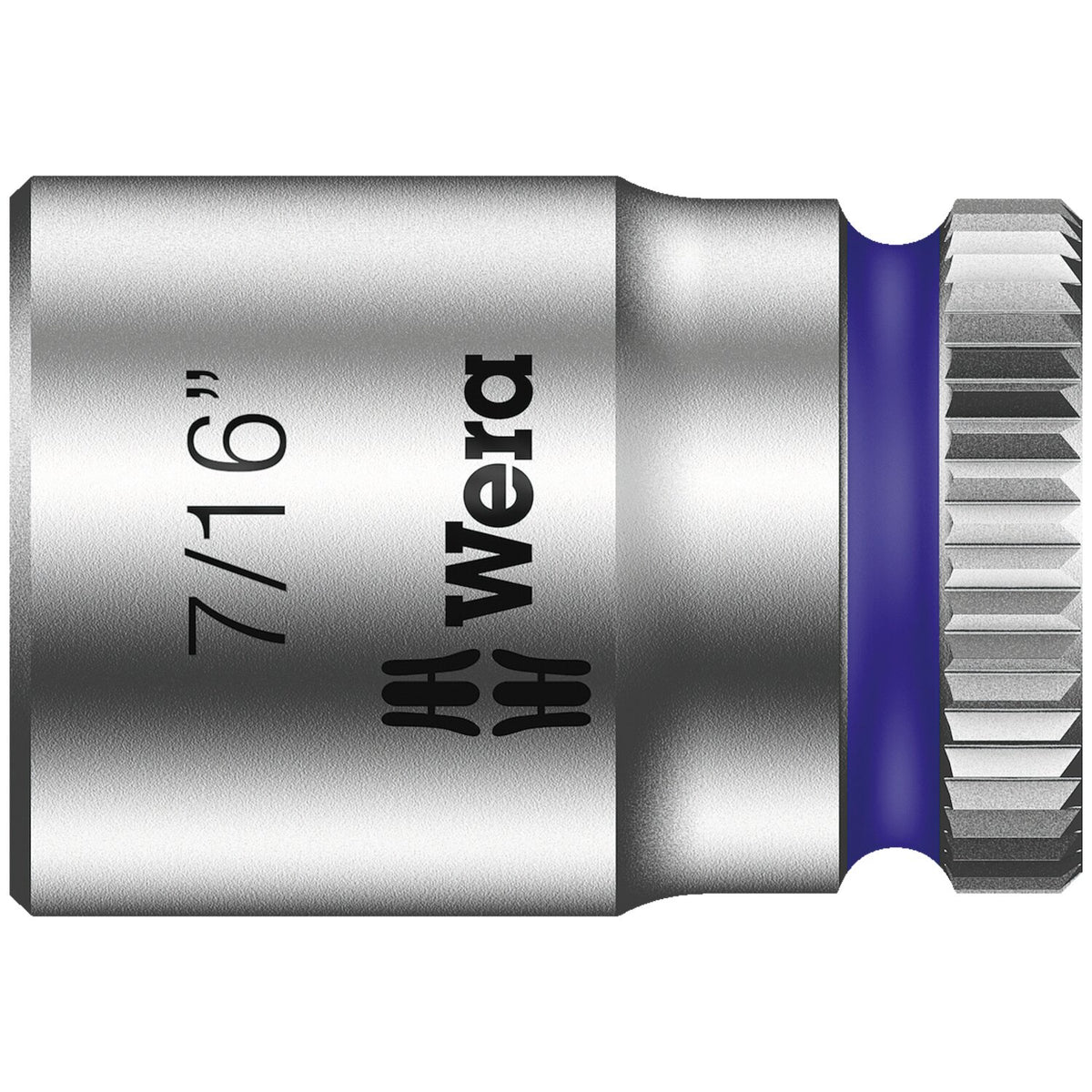 Wera Zyklop 1/4" socket - US sizes 7/16"