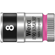 Wera Zyklop 1/4" socket with holding function - Metric 8.0