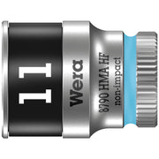 Wera Zyklop 1/4" socket with holding function - Metric 11.0