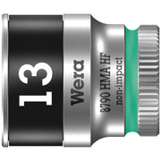 Wera Zyklop 1/4" socket with holding function - Metric 13.0