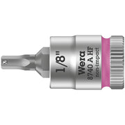 Wera Zyklop 1/4" Hex socket bit w/ holding function US sizes