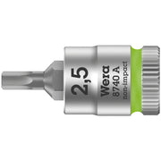 Wera Zyklop 1/4" Hex socket bit - Metric