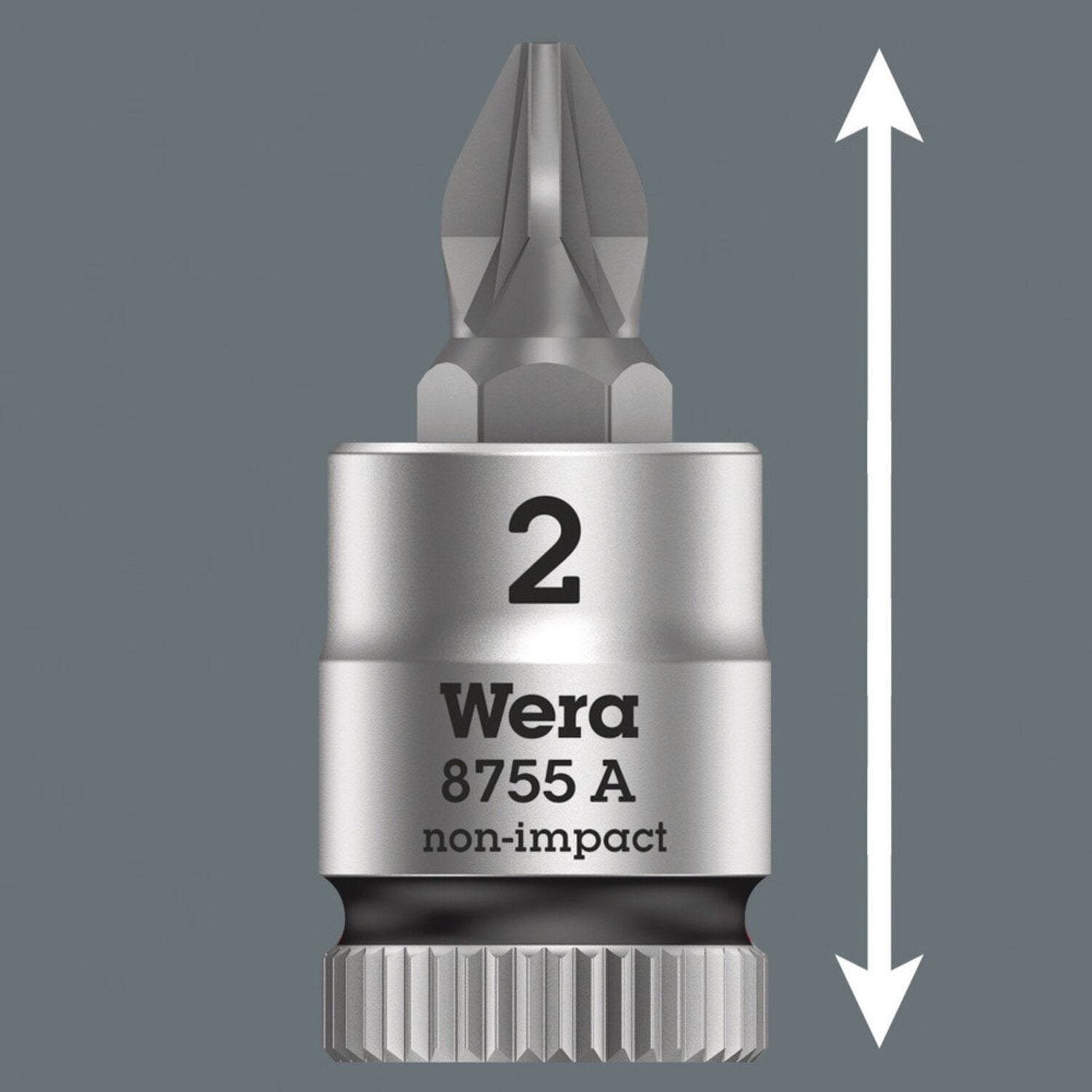 Wera Zyklop 1/4" Pozidriv socket bit