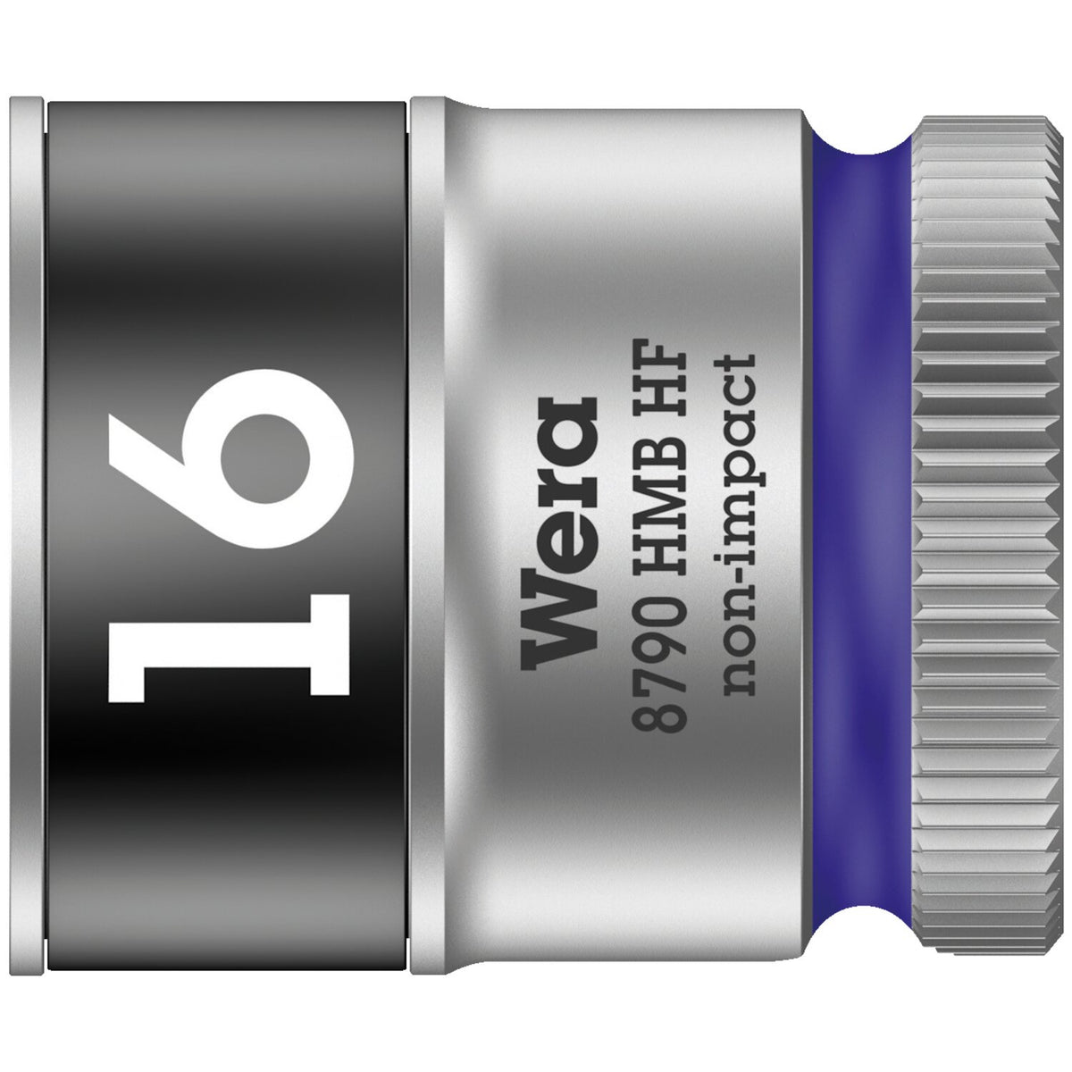 Wera Zyklop 3/8" socket with holding function - Metric 16.0