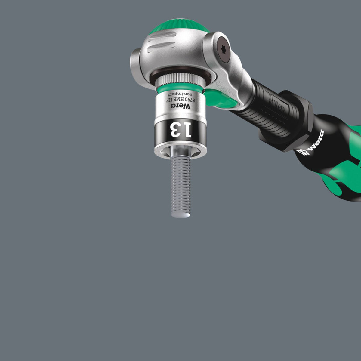 Wera Zyklop 3/8" socket with holding function - Metric 19.0