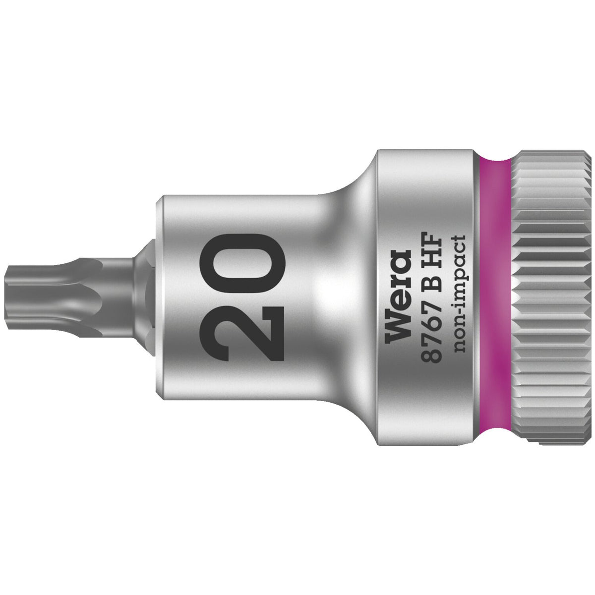 Wera Zyklop 3/8" Torx® socket bit TX20 with holding function
