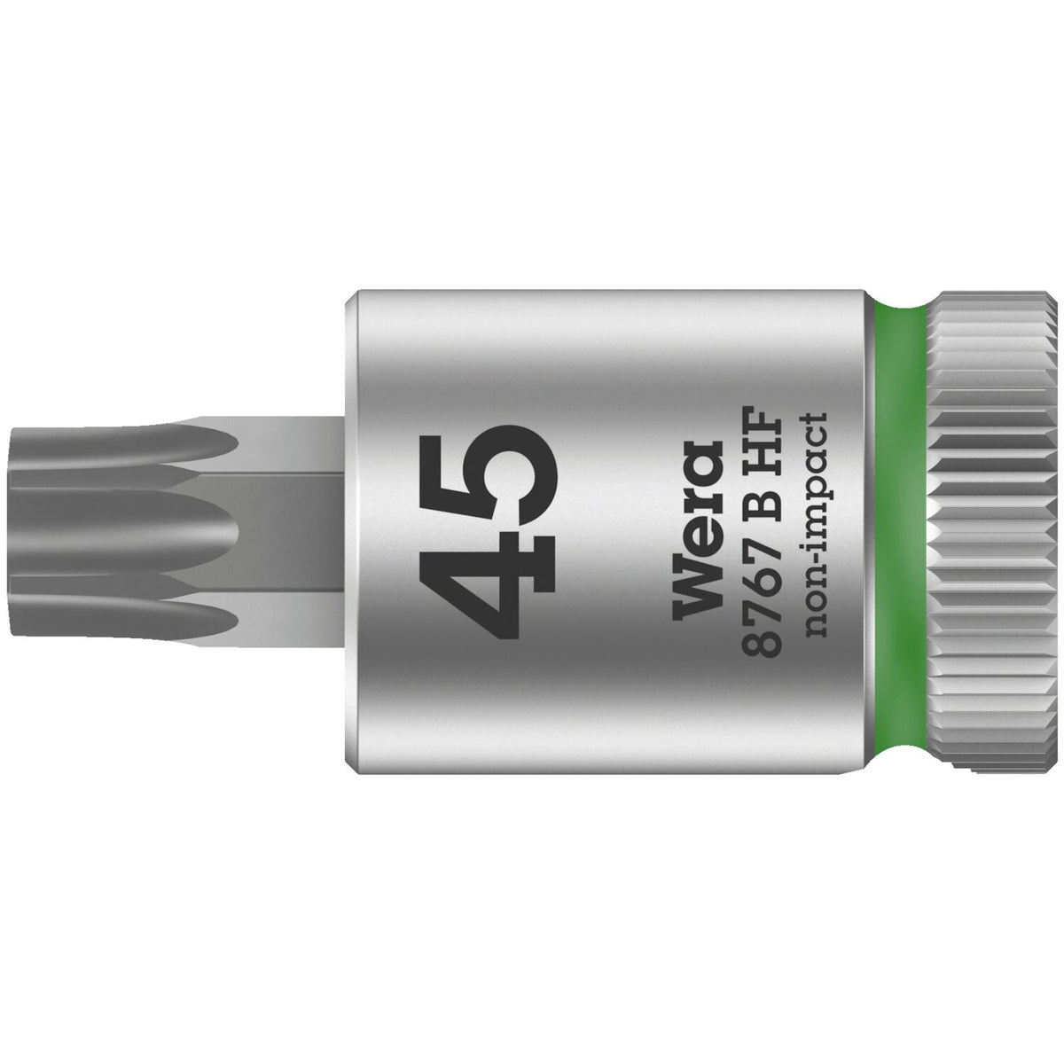 Wera Zyklop 3/8" Torx® socket bit TX45 with holding function