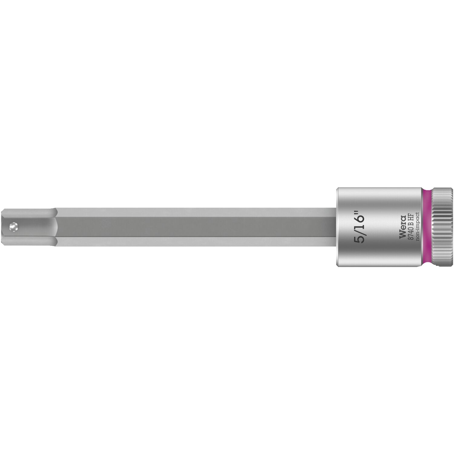 Wera Zyklop 3/8" Hex socket bit w/ holding function US sizes