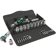 Wera Zyklop speed ratchet kit 1/2" drive - US sizes