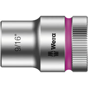 Wera Zyklop 1/2" socket - US sizes 9/16"