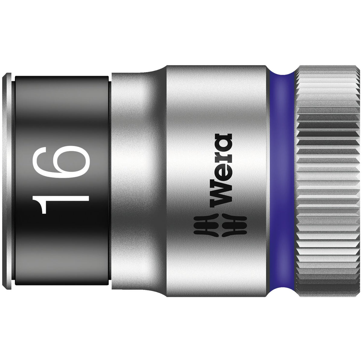 Wera Zyklop 1/2" socket with holding function - Metric 16.0