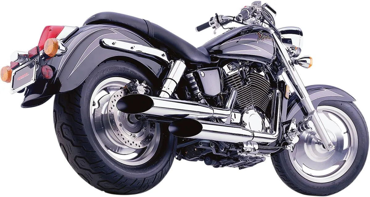Cobra Classic Deluxe Avgassystem Krom