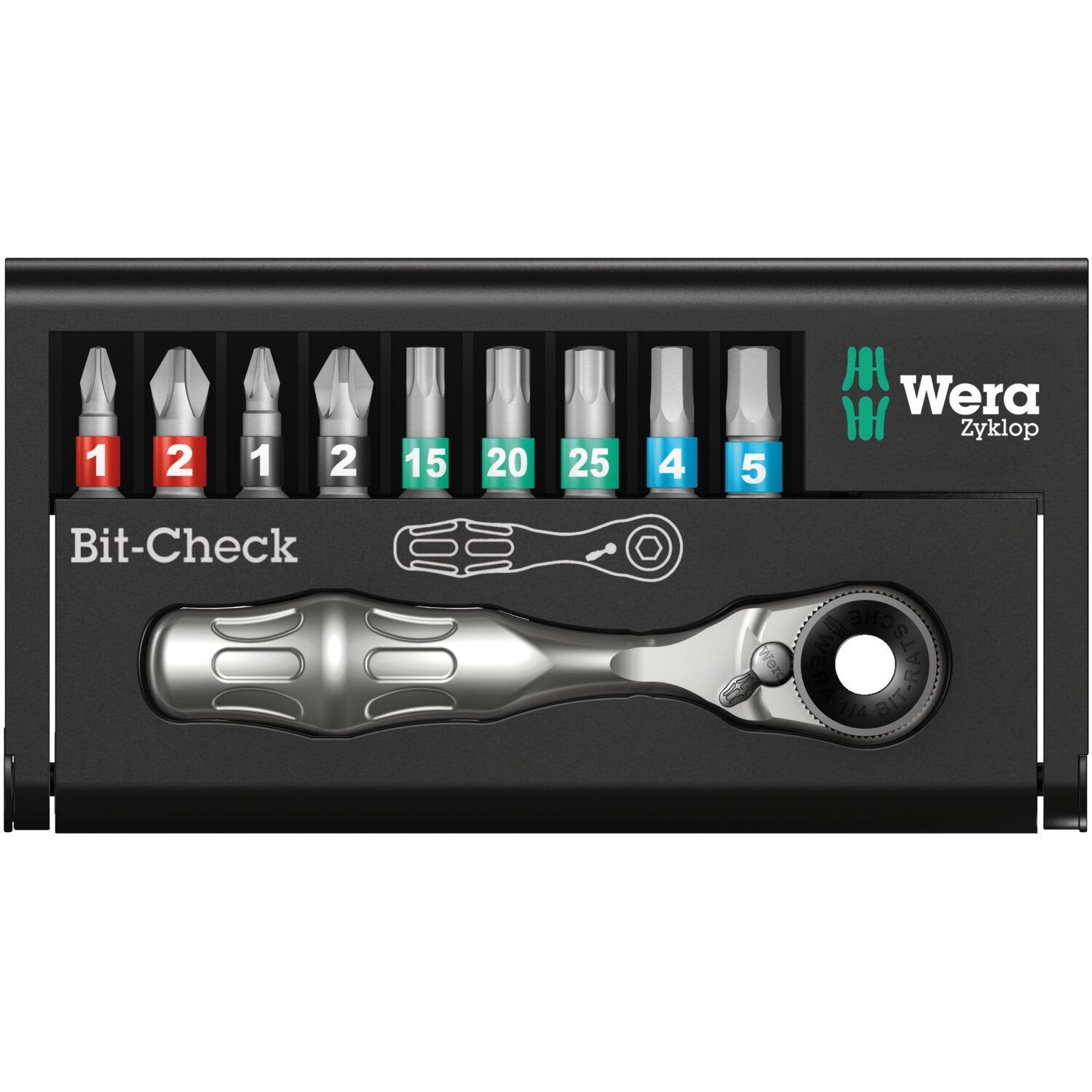 Wera bit-check 10 pcs - Zyklop Mini BiTorison 1