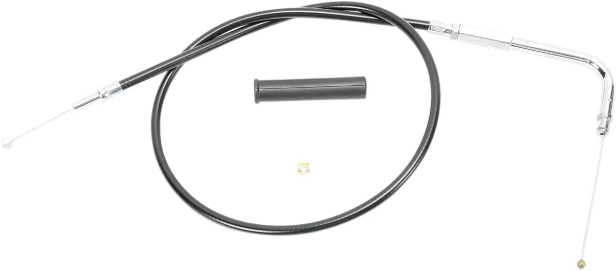 DRAG SPECIALTIES Black Vinyl Throttle Cable 100.5 cm