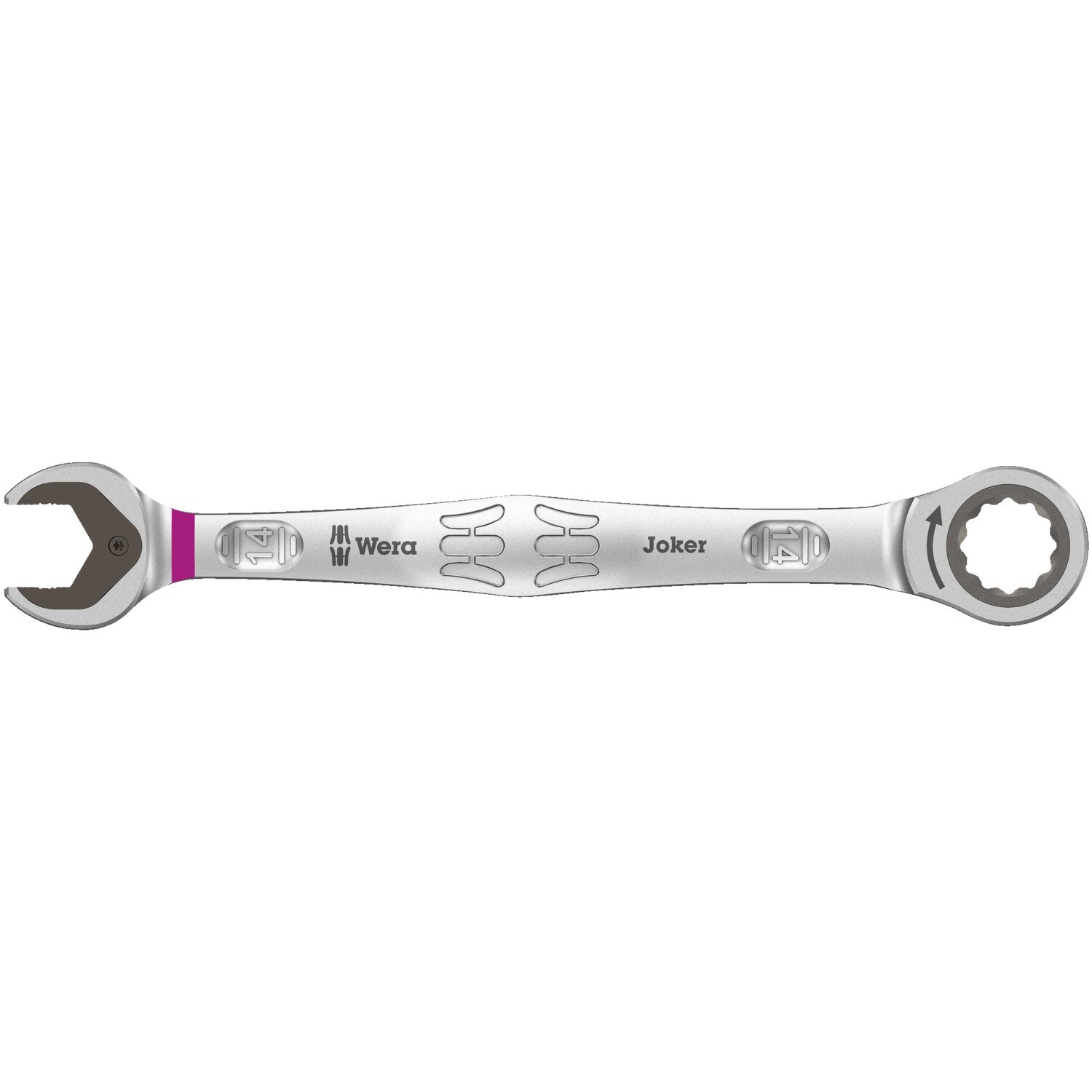 Wera ratcheting wrench open/ box end 14mm Joker - Metric