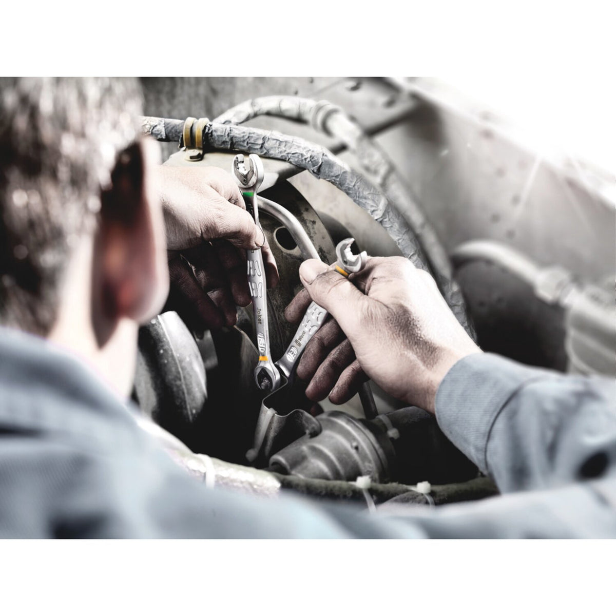 Wera ratcheting wrench open/ box end 16mm Joker - Metric