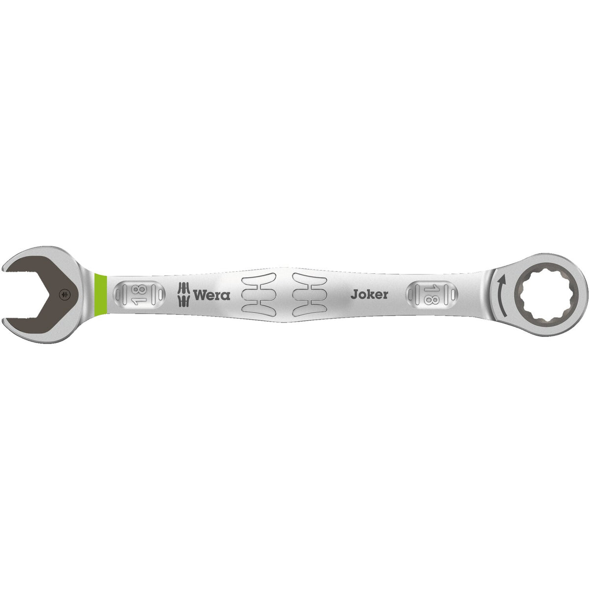 Wera ratcheting wrench open/ box end 18mm Joker - Metric