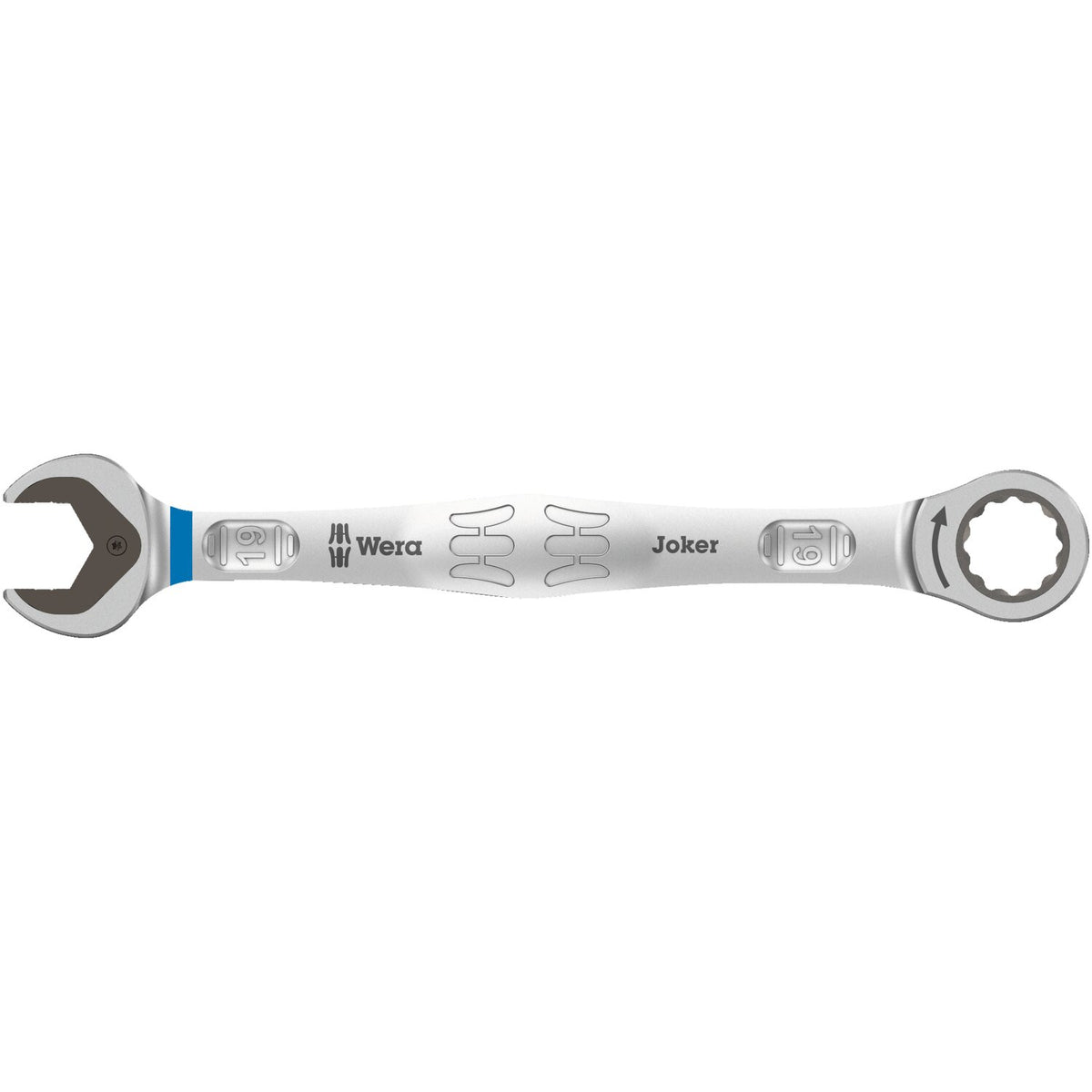 Wera ratcheting wrench open/ box end 19mm Joker - Metric