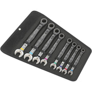 Wera ratcheting wrench set Joker open/ box end - US sizes