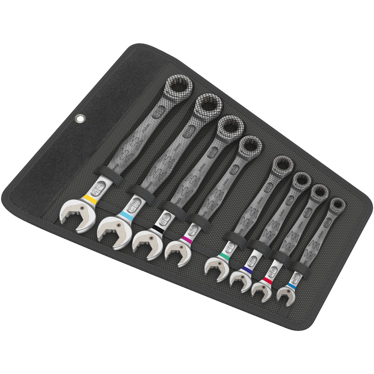 Wera ratcheting wrench set Joker open/ box end - US sizes