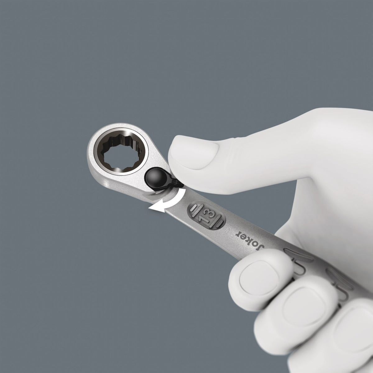Wera ratcheting wrench Joker switch open/box end - Metric 13