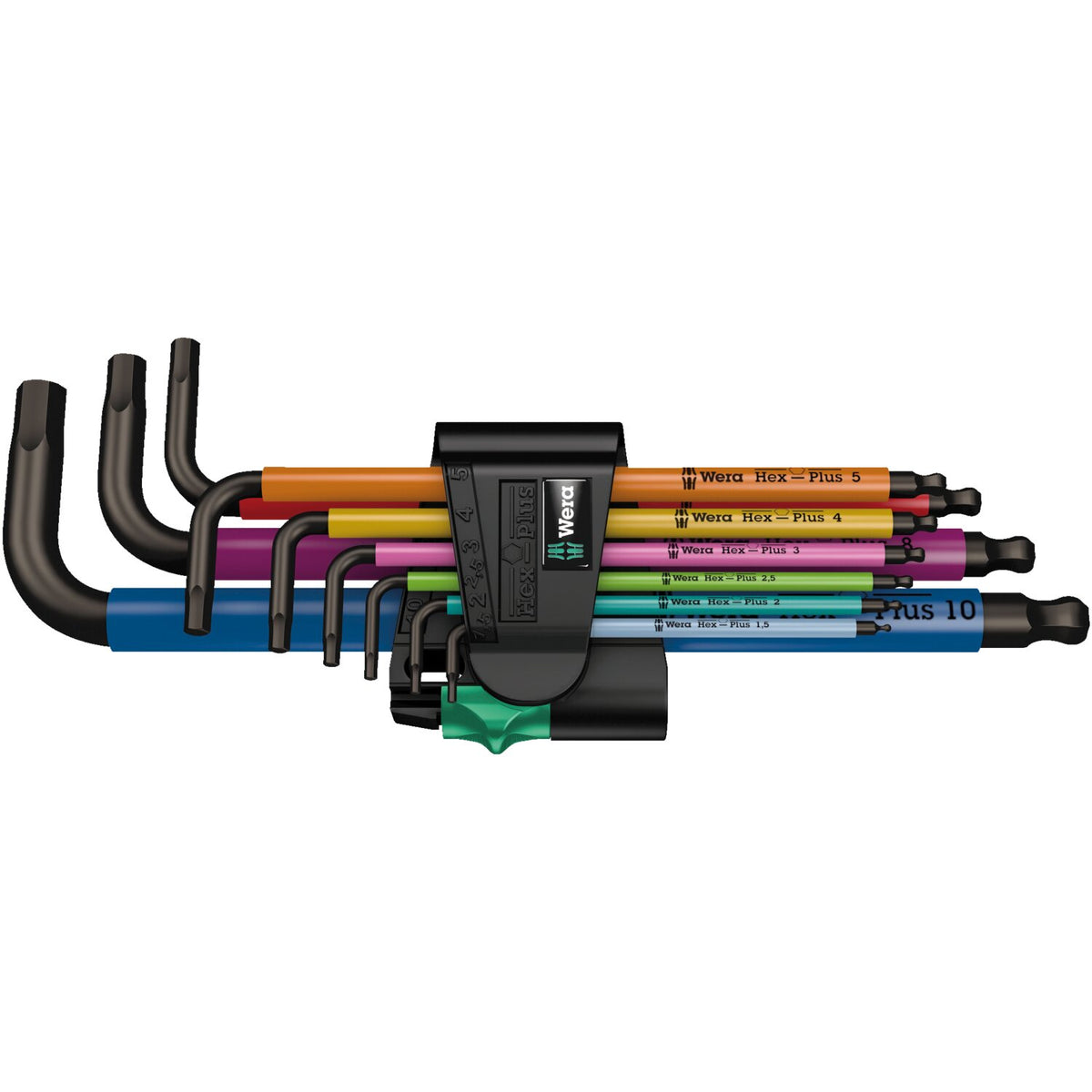Wera hex key set multicolor - Metric