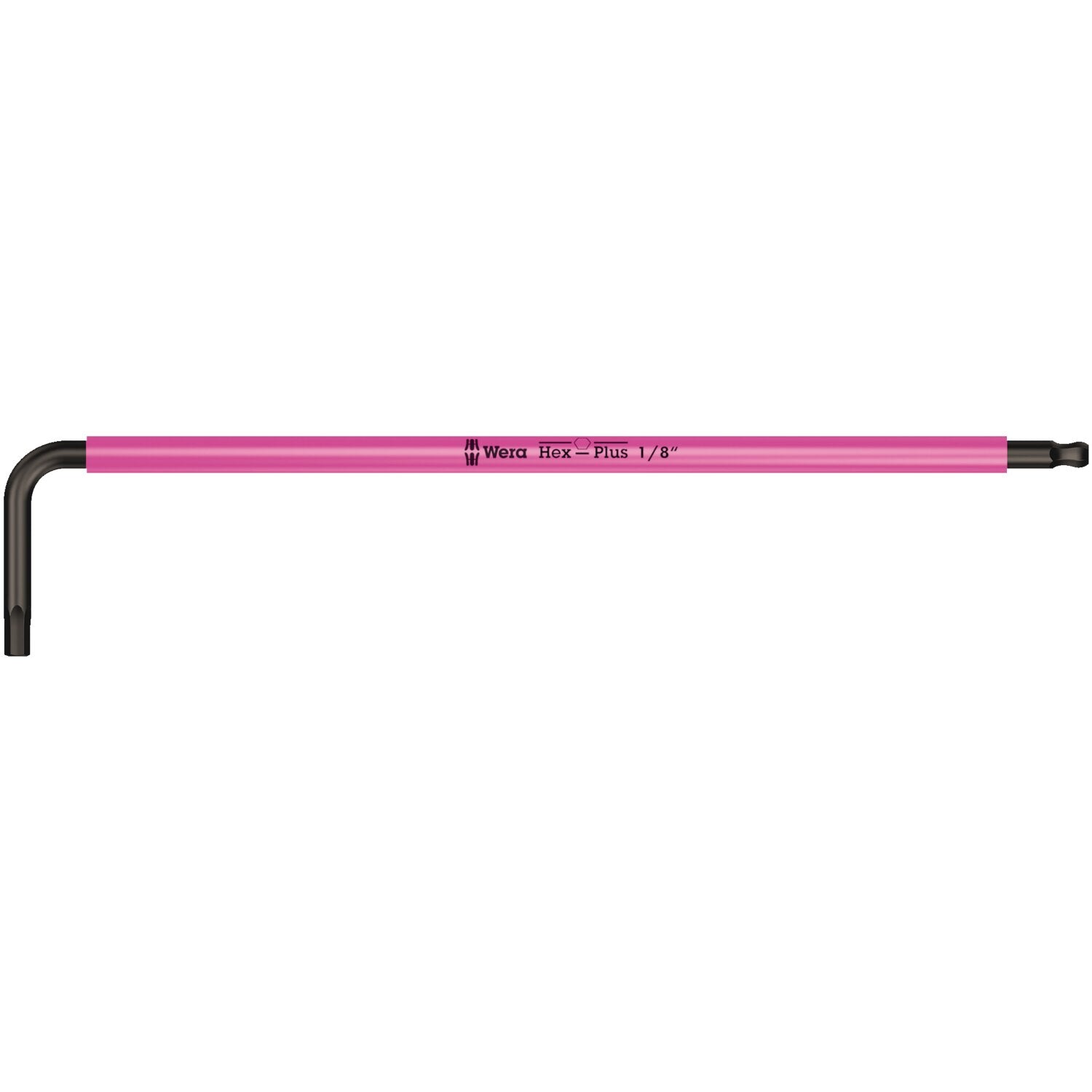 Wera hex key multicolor bright pink - US sizes 1/8"