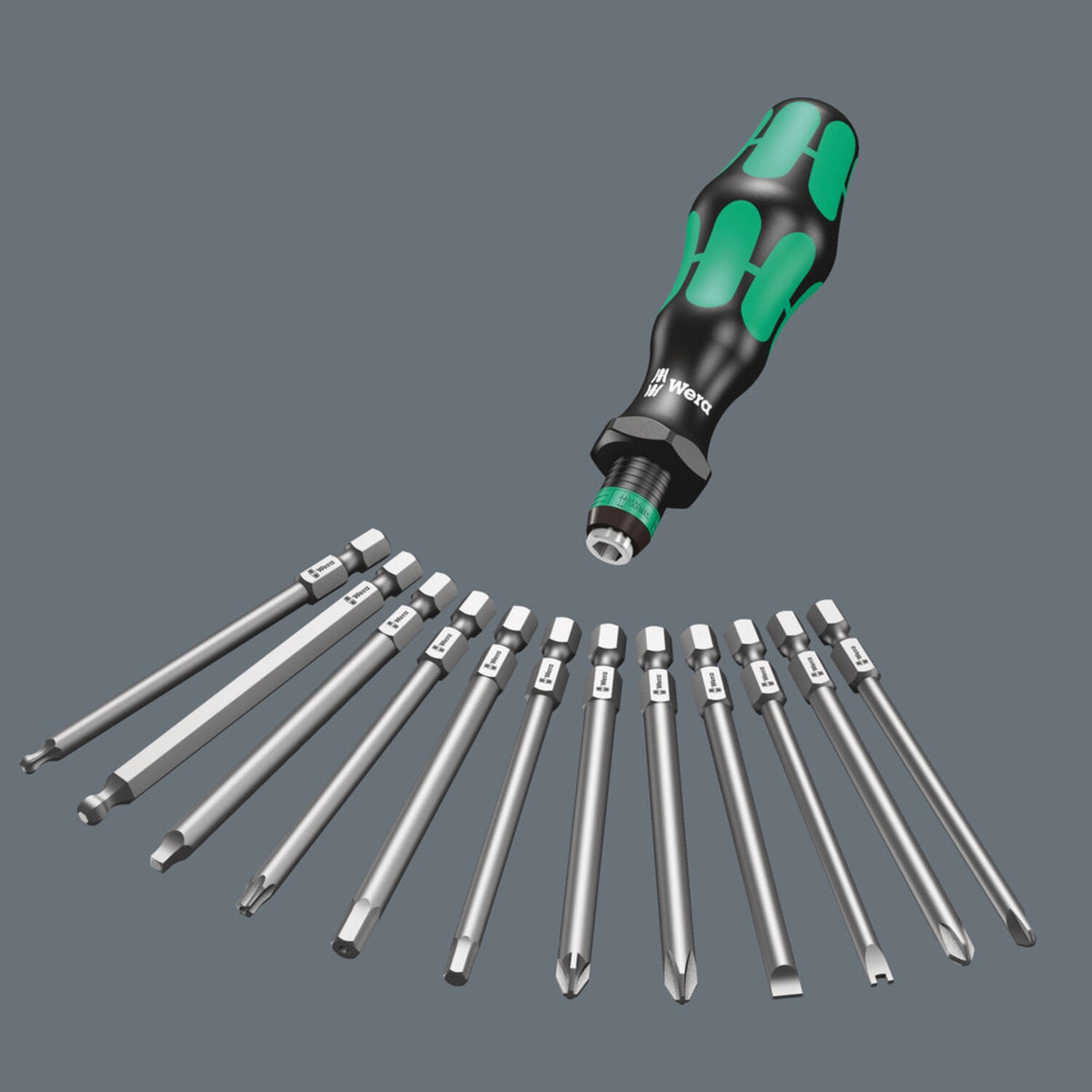 Wera bit pouch bits & handle kit Kraftform Kompakt 66 KK