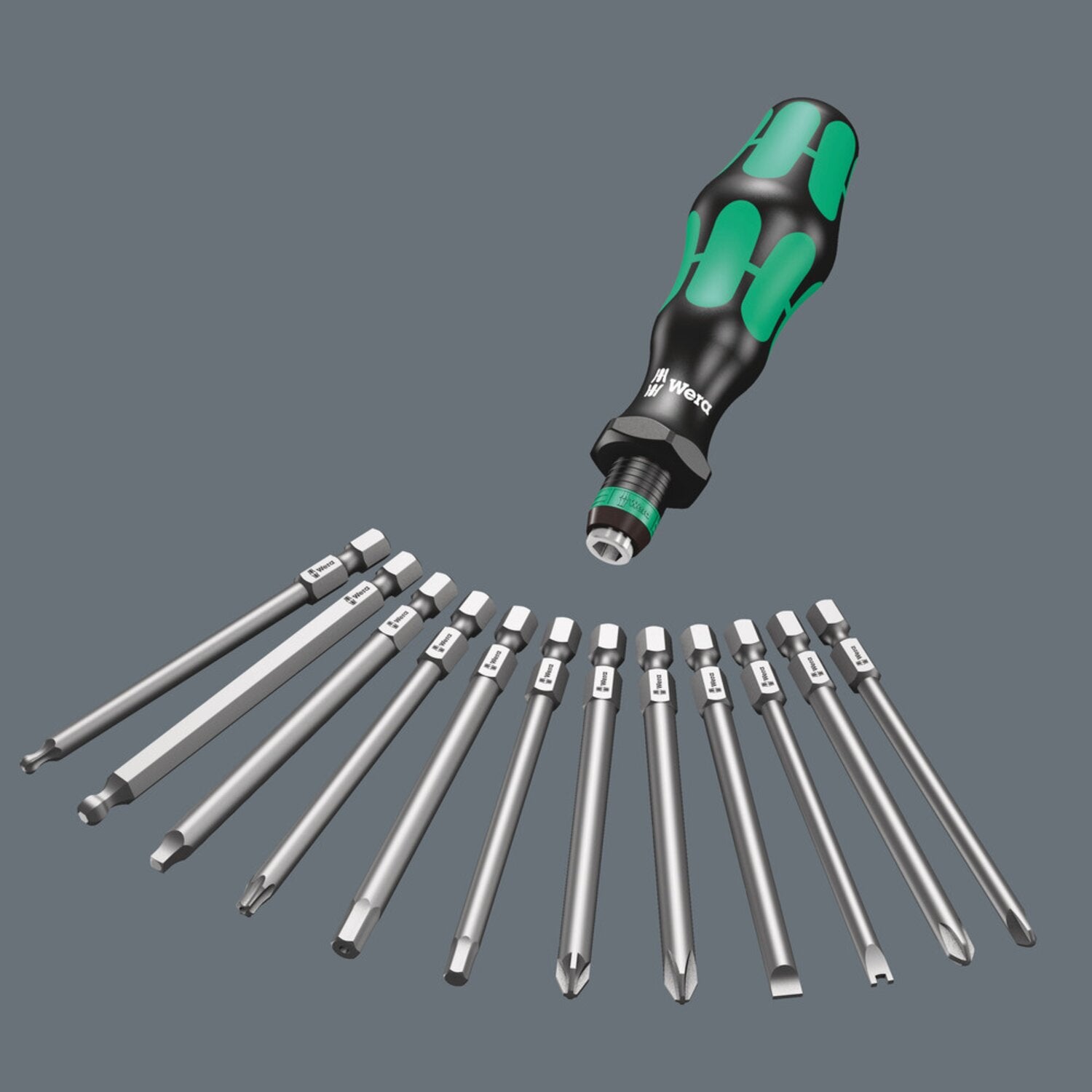 Wera bit pouch bits & handle kit Kraftform Kompakt 66 KK