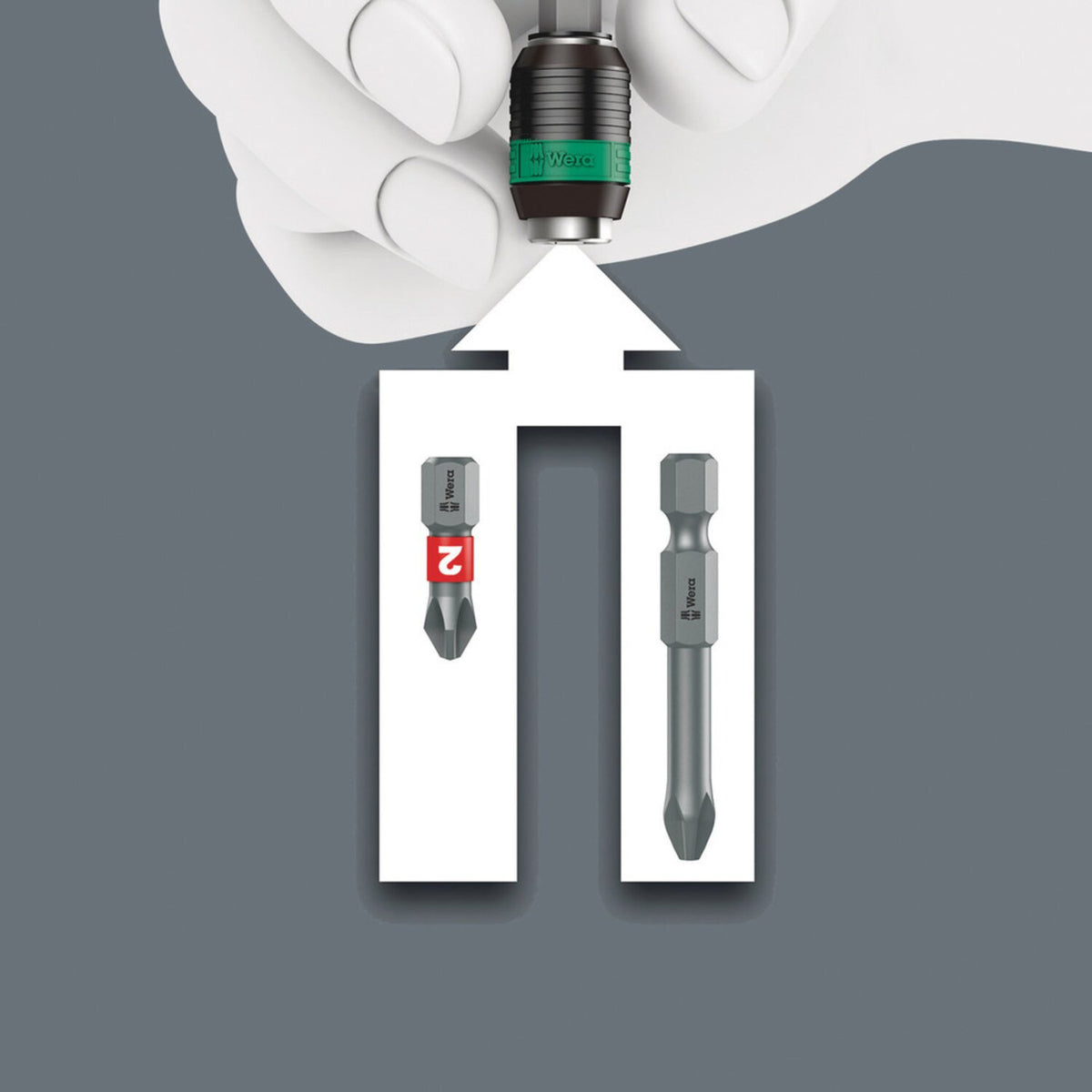 Wera bit pouch bits & handle kit Kraftform Kompakt 66 KK