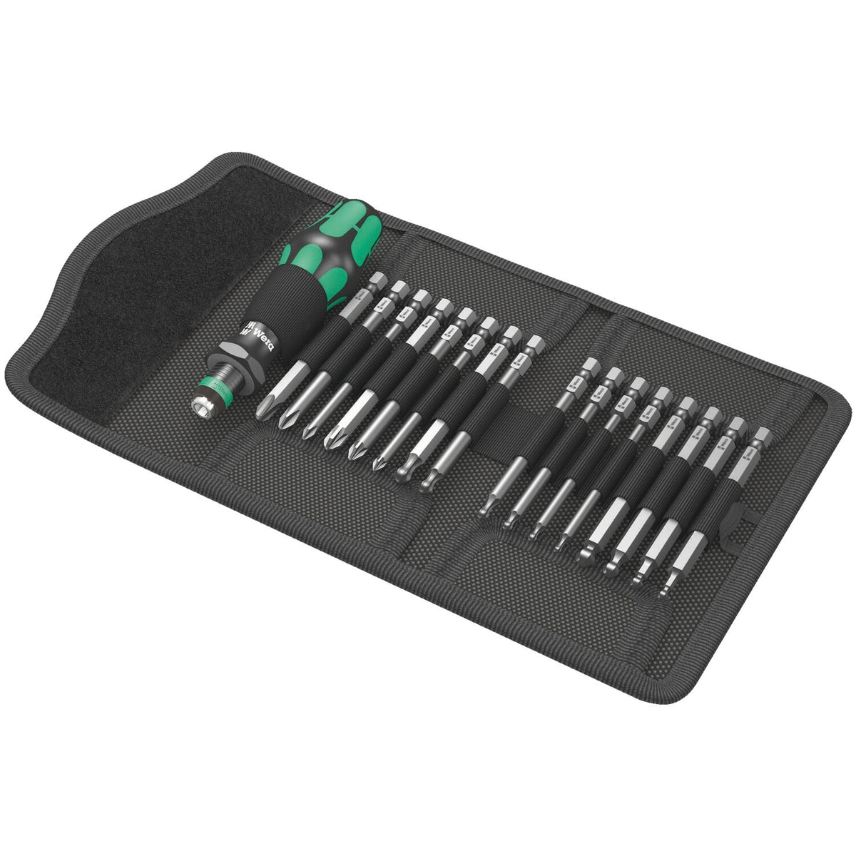 Wera bit pouch bits & handle kit Kraftform Kompakt 66 KK