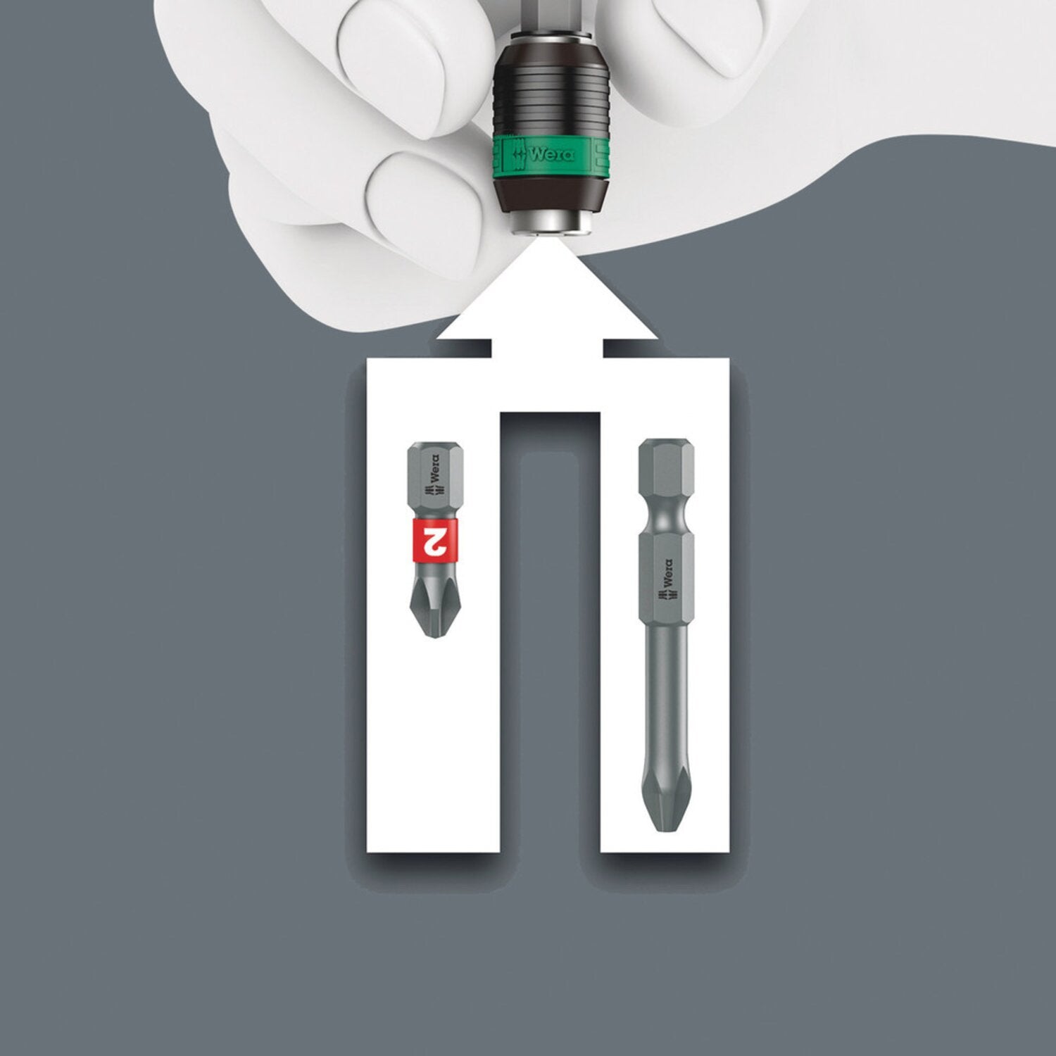 Wera bit pouch bits L-keys & handle kit Kraftform Kompakt