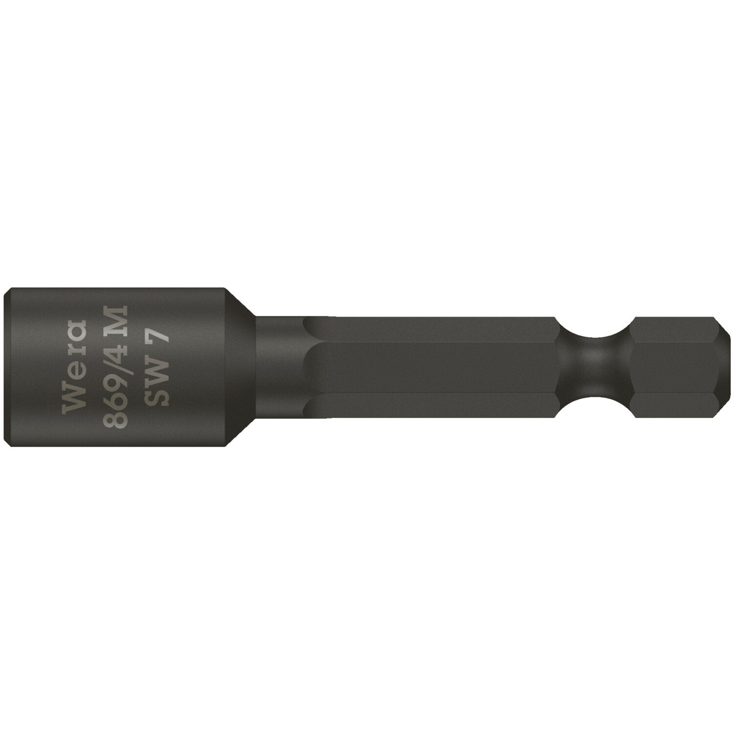 Wera 1/4" drive nutsetter - Metric 7.0