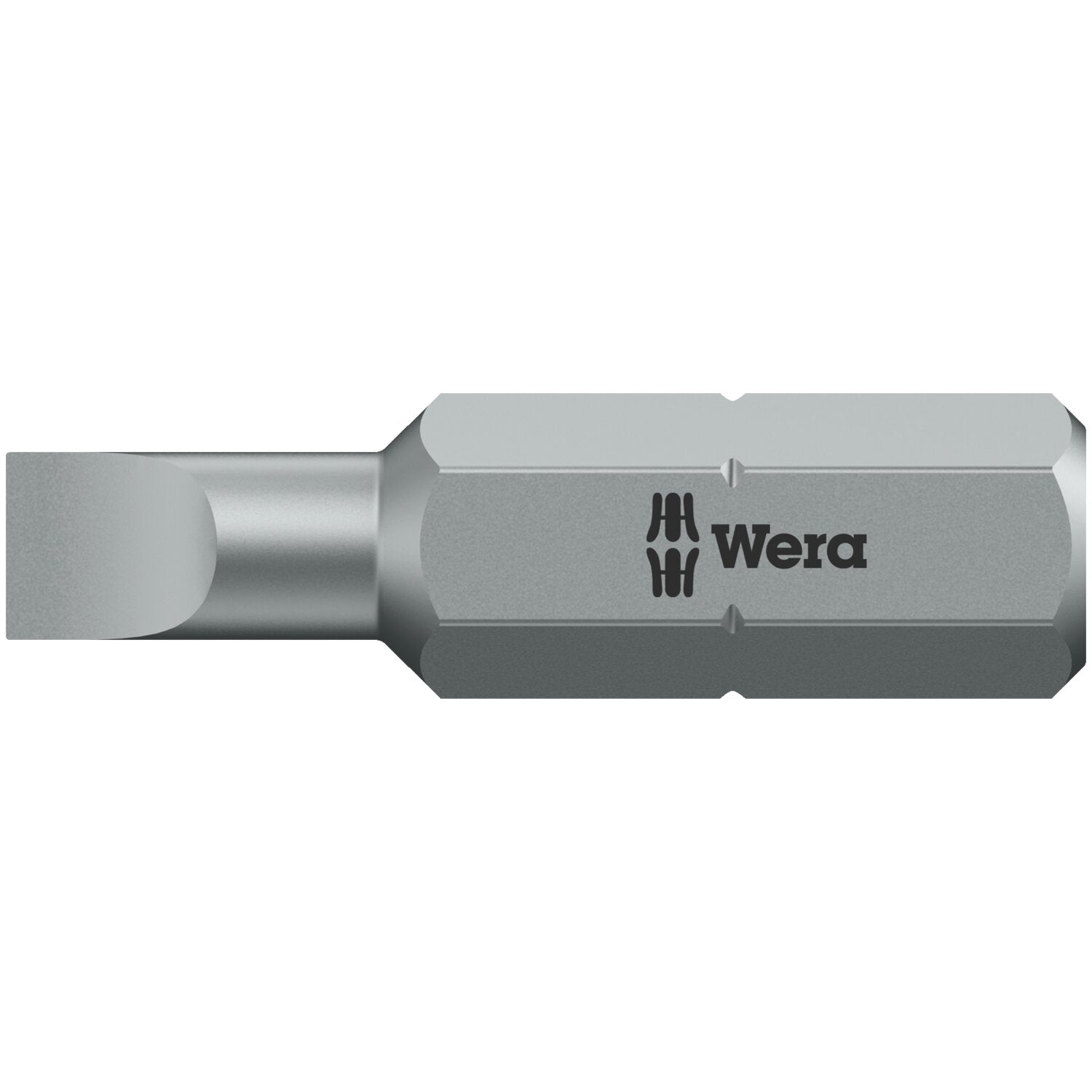 Wera 1/4" bit for slotted screws