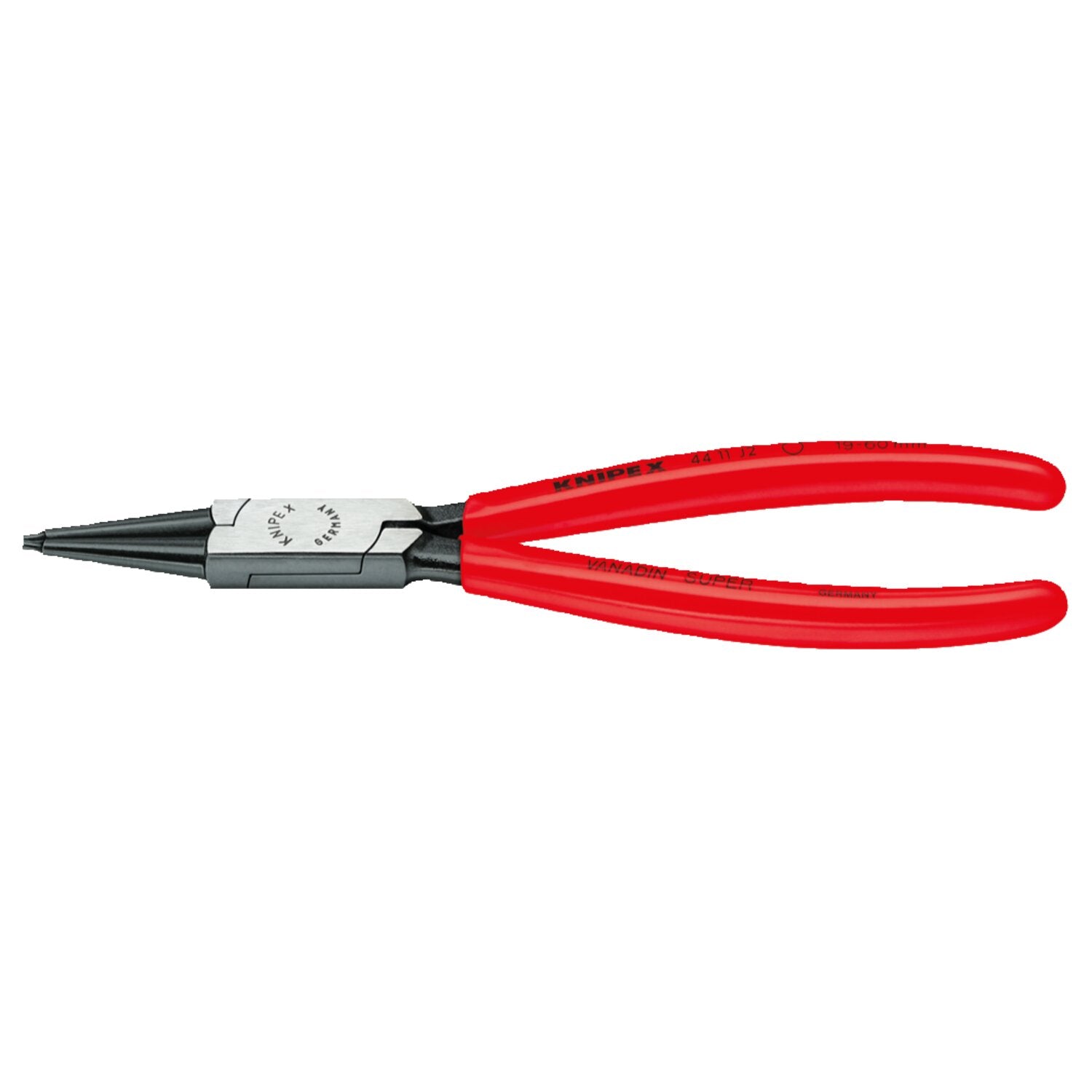 Knipex internal circlip pliers with straight tips