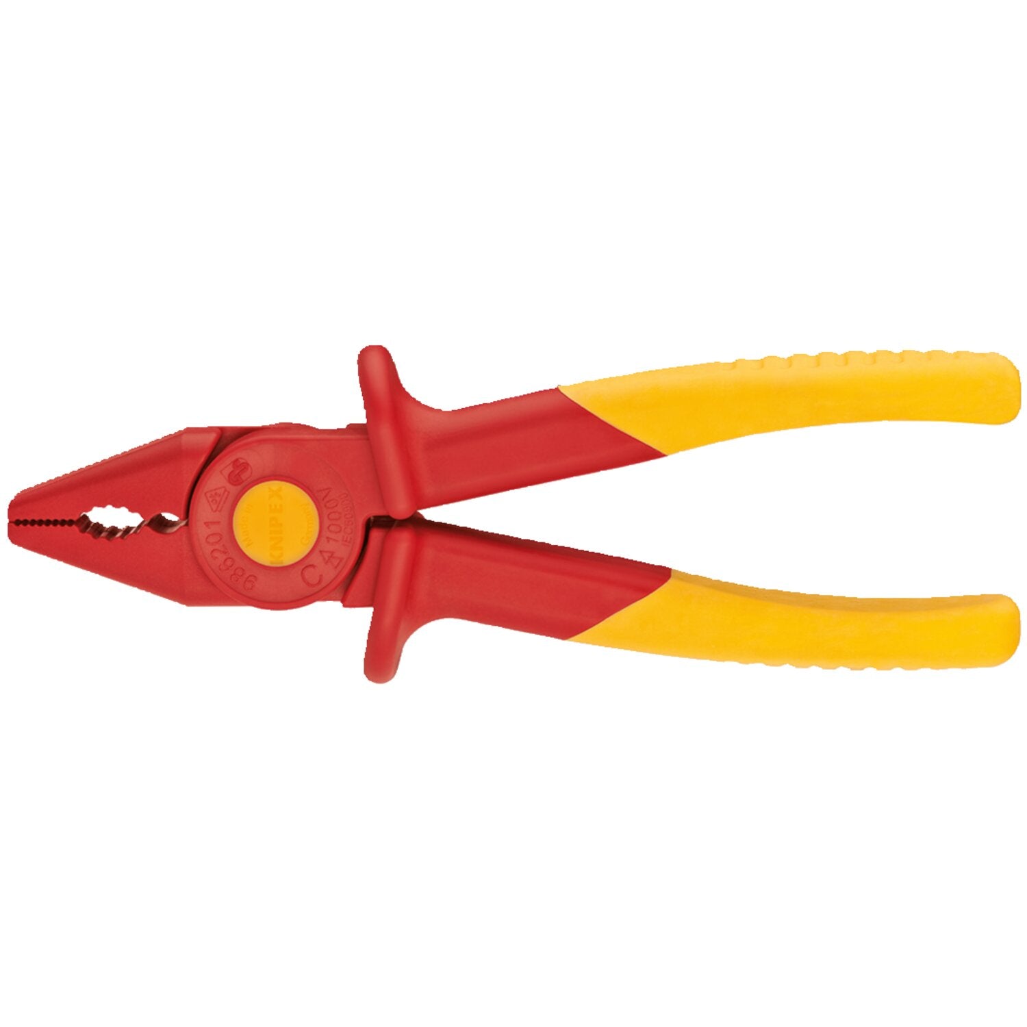 Knipex flat nose pliers plastic VDE