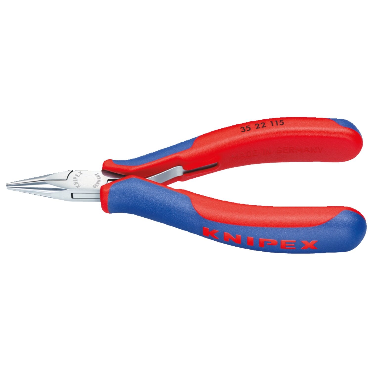 Knipex electronics pliers with straight jaws 115mm
